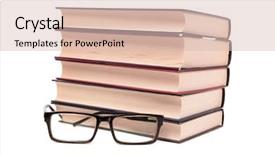  Presentation with old map paper ropes and compass - Slides having glasses and old paper books background and a lemonade colored foreground