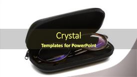  Presentation with case - Amazing PPT layouts having glasses-in-case-against backdrop and a wine colored foreground