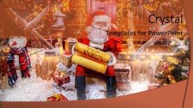  Presentation with virtual reality - Colorful slide deck enhanced with glasses is sitting with manuscript backdrop and a red colored foreground