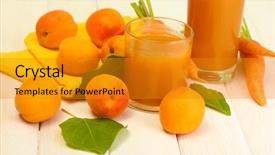  Presentation with apricot - Beautiful PPT theme featuring search box web online browsing searching concept backdrop and a dark gray colored foreground