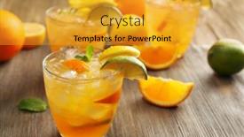  Presentation with orange juice - 
