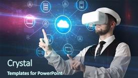  Presentation with social media - Beautiful presentation featuring organize lifesize projected social media backdrop and a  colored foreground