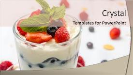  Presentation with fruit mix berry - Cool new presentation with glasses with fruit and berry backdrop and a lemonade colored foreground