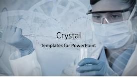  Presentation with red marble pattern wallpaper blue - Colorful presentation theme enhanced with glassware against red spiral dna backdrop and a light blue colored foreground