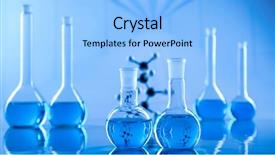  Presentation with glassware - Colorful PPT layouts enhanced with glassware laboratory beakers science experiment backdrop and a  colored foreground