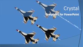  Presentation with air force thunderbirds - Presentation with glendale-az-march-21 background and a teal colored foreground