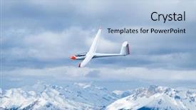  Presentation with glider - Audience pleasing slides consisting of gliders - taken from inside a glider backdrop and a light blue colored foreground