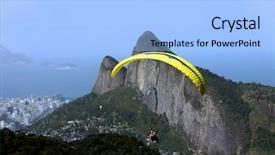  Presentation with brazils amazon rio negro river - PPT theme enhanced with gliding - rio de janeiro background and a light blue colored foreground