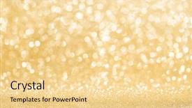  Presentation with abstract gold - PPT layouts featuring glimmering - abstract shining glitters gold holiday background and a blonde colored foreground