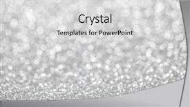  Presentation with silver abstract - Colorful slide deck enhanced with glimmering - abstract silver glitter light bokeh backdrop and a light gray colored foreground