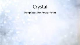  Presentation with blue lights - Beautiful presentation design featuring glimmering - background with bokeh defocused blue backdrop and a sky blue colored foreground