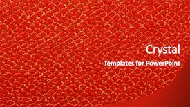  Presentation with gliter - Amazing PPT theme having gliters - red abstract holiday textured backdrop and a crimson colored foreground