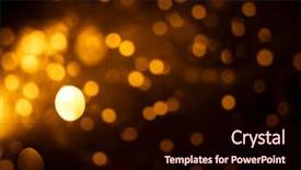  Presentation with blurred bokeh - Beautiful presentation featuring glitter background with blinking stars backdrop and a wine colored foreground