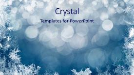  Presentation with blue stars - Presentation design with glitter background with blinking stars background and a lemonade colored foreground