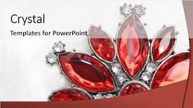  Presentation with ruby red - Theme featuring red jewel background and a white colored foreground