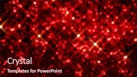  Presentation with glitter - Presentation theme featuring glitter of color lighting background background and a wine colored foreground