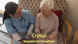  Presentation with low angle view of hockey - Beautiful slides featuring global citizen - high angle view of female backdrop and a tawny brown colored foreground