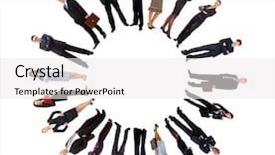  Presentation with communication - Cool new presentation with global communication concept backdrop and a white colored foreground