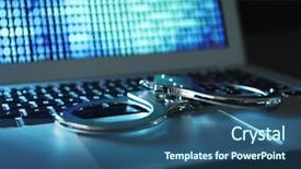  Presentation with closeup of sugarcane plants - PPT layouts consisting of global justice - handcuffs on laptop keyboard closeup background and a ocean colored foreground