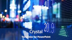  Presentation with marketing - Beautiful slide set featuring global marketing - display of stock market quotes backdrop and a ocean colored foreground