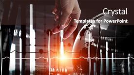  Presentation with media image - Colorful PPT layouts enhanced with global-network-image-mixed-media backdrop and a tawny brown colored foreground