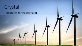  Presentation with global - Cool new presentation theme with voice over internet protocol image backdrop and a sky blue colored foreground