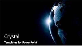  Presentation with elements - Theme having global-technologies-concept-elements background and a black colored foreground