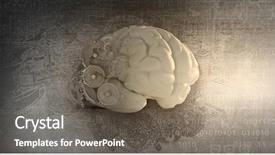  Presentation with abstract business - Amazing PPT theme having global themes - abstract image with financial business backdrop and a gray colored foreground