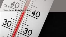  Presentation with climate change - Slides having global-warming-climate-change-concept background and a light gray colored foreground