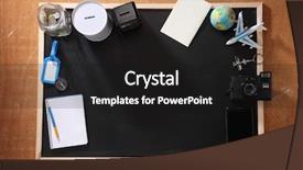  Presentation with save water concept saving - Theme enhanced with globe budget - saving for leisure or travel background and a  colored foreground