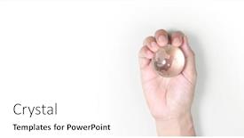  Presentation with hand holding earth - Cool new PPT layouts with globe-earth-in-human-hand backdrop and a pink colored foreground