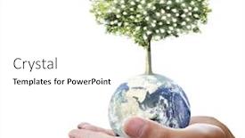  Presentation with earth planet globe - Presentation design with globe earth in human hand hand holding our planet earth glowing earth image provided by nasa background and a white colored foreground