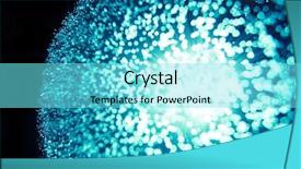  Presentation with fiber optics - Presentation design having globe highway - fiber optics background with lots background and a arctic colored foreground