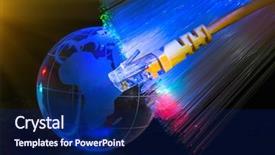  Presentation with earth network - Colorful PPT layouts enhanced with globe highway - glass earth with network backdrop and a navy blue colored foreground