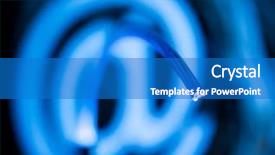  Presentation with email ettiquette - Cool new slides with globe internet address - email signs with fiber optics backdrop and a teal colored foreground