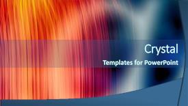  Presentation with fiber - Beautiful presentation theme featuring globe internet address - fiber optics background with email backdrop and a ocean colored foreground