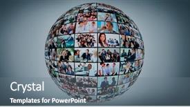  Presentation with history earth globe isolated white - PPT layouts enhanced with globe is isolated background and a gray colored foreground