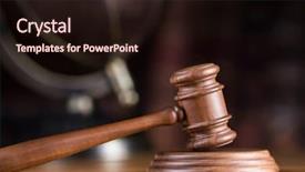  Presentation with mallet - Theme consisting of globe law theme mallet background and a wine colored foreground