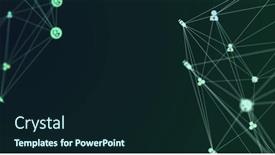  Presentation with research finance - Slide set with globe-of-medical-icons-spinning background and a wine colored foreground