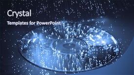  Presentation with fiber - Presentation having  background and a  colored foreground