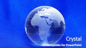  Presentation with pacific - Amazing PPT theme having globe backdrop and a  colored foreground