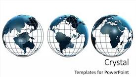  Presentation with australia - Cool new PPT theme with globes backdrop and a white colored foreground
