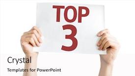  Presentation with skin care natural yellow and white - Audience pleasing PPT theme consisting of glorious - top 3 card isolated backdrop and a sky blue colored foreground