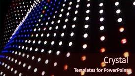  Presentation with neon edge - Cool new theme with glowing background with a neon backdrop and a wine colored foreground