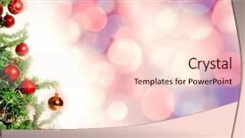  Presentation with christmas saferty - Amazing slides having glowing christmas background against christmas backdrop and a  colored foreground