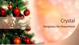  Presentation with christmas borders ornament border - Colorful PPT layouts enhanced with glowing christmas background against christmas backdrop and a lemonade colored foreground