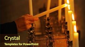  Presentation with conceptual framework - Beautiful slides featuring glowing framework complete with star backdrop and a tawny brown colored foreground