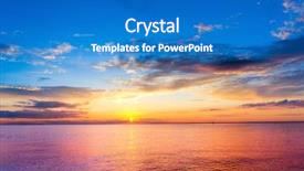  Presentation with fiery - Theme having glowbeams - glowing paradise fiery backdrop background and a teal colored foreground