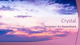  Presentation with fiery - Slide deck consisting of glowing paradise fiery backdrop background and a lemonade colored foreground