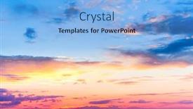  Presentation with glowing corss - Beautiful slide set featuring glowing-paradise-night-is-coming backdrop and a light blue colored foreground